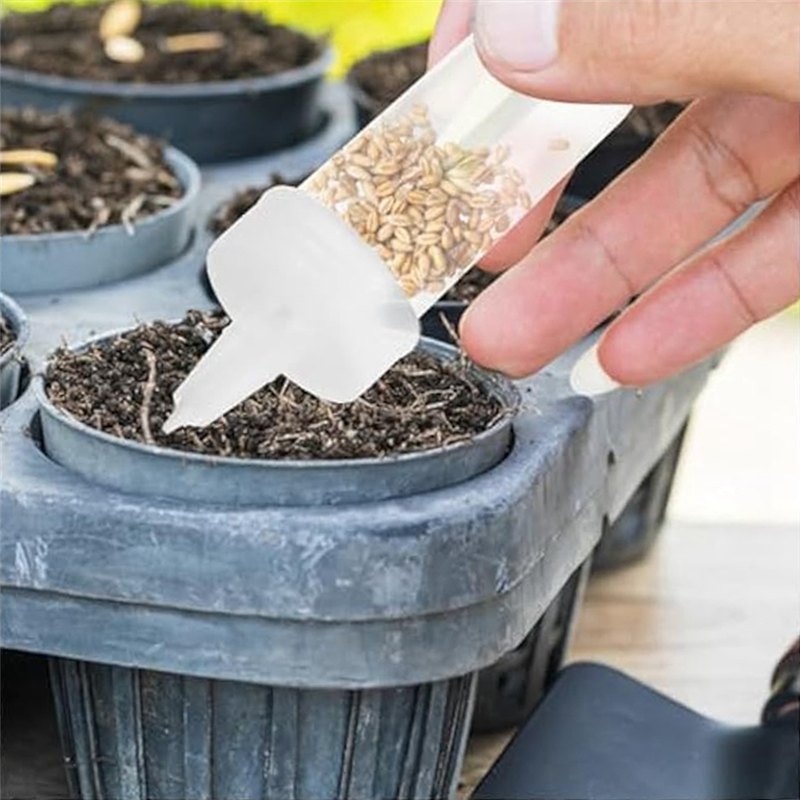 Manual Seeder Hand - 2Pcs Manual Seeder Garden Seeder Dispenser
