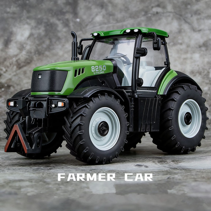 Agriculture Farming For Kids - 1/30 Alloy Tractor Model Diecast Metal