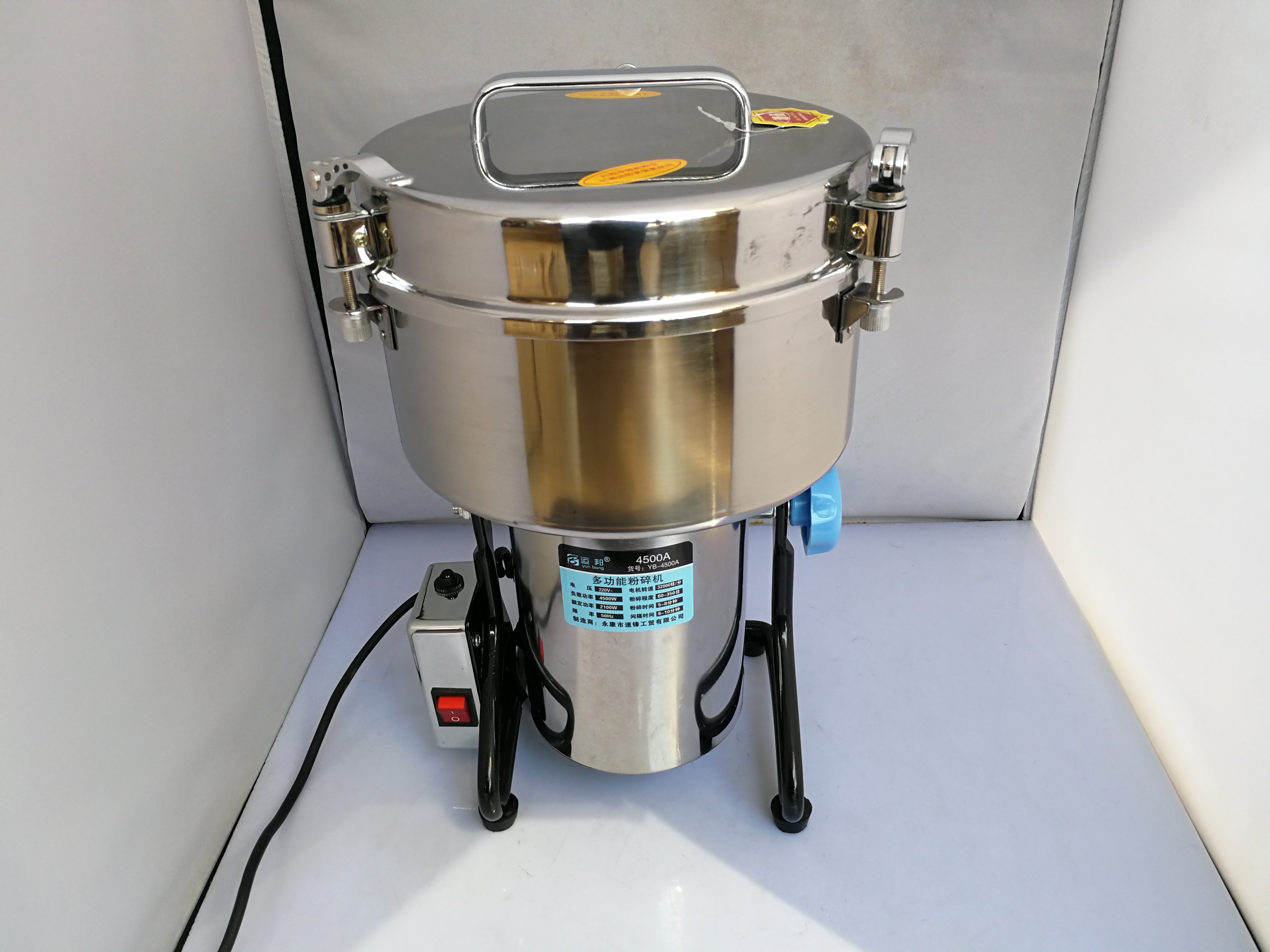 Grain Mill Grinder - High-speed Electric Grains Spices grinder, Chinese