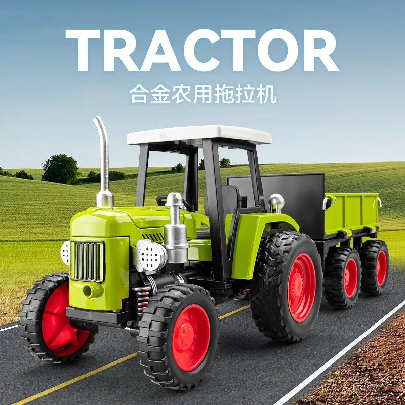 Alloy Farm Tractor Toy with Tr - Agriculture Farming For Kids บทวิจารณ์และราคา