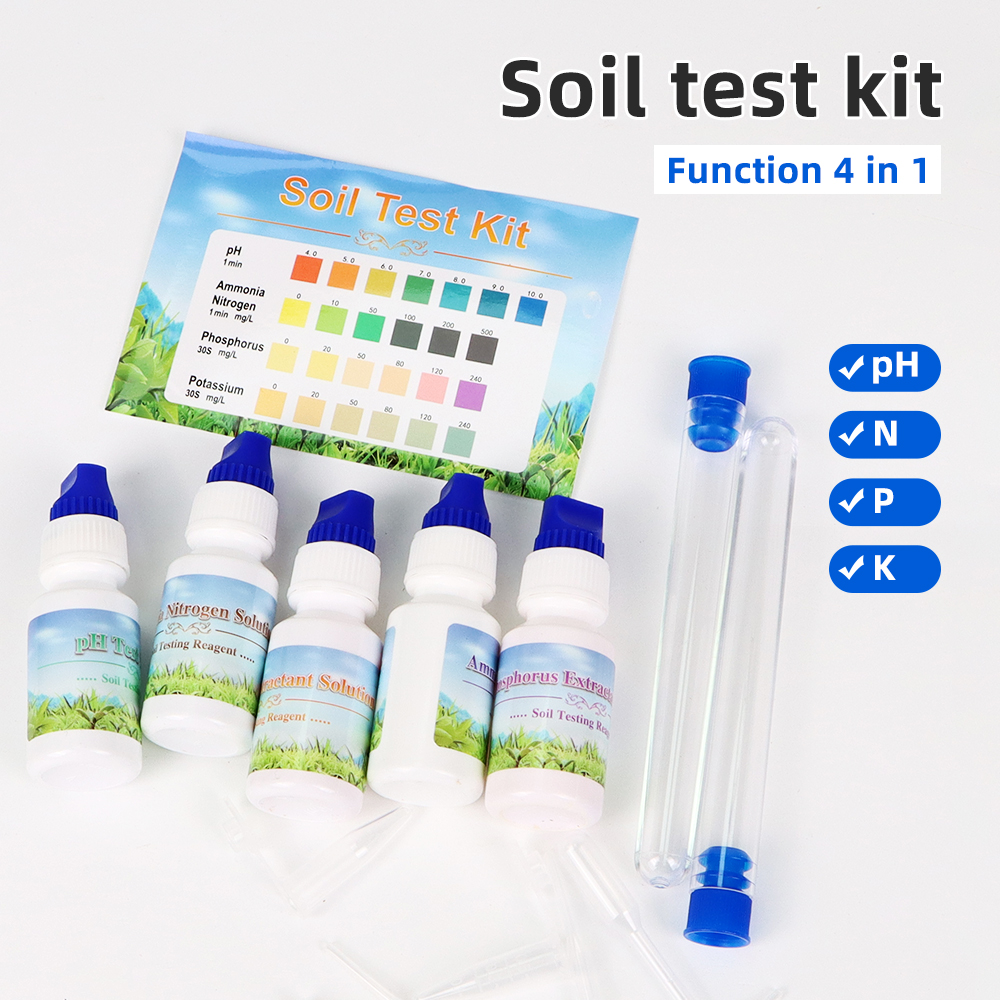 Soil Test Kit PH Ammonia Nitro - Agriculture Farming Kit บทวิจารณ์และราคา