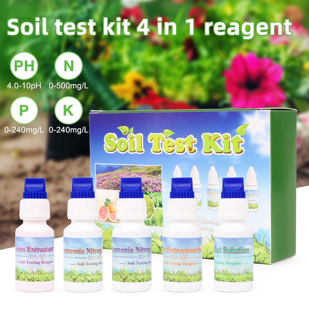 Soil Test Kit PH Ammonia Nitro - Agriculture Farming Kit บทวิจารณ์และราคา