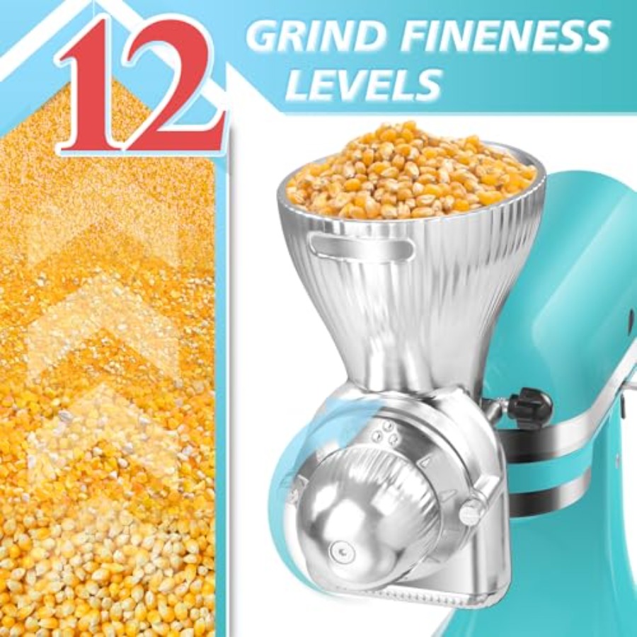 Grain Mill Attachment for  Sta - Grain Mill Grinder บทวิจารณ์และราคา