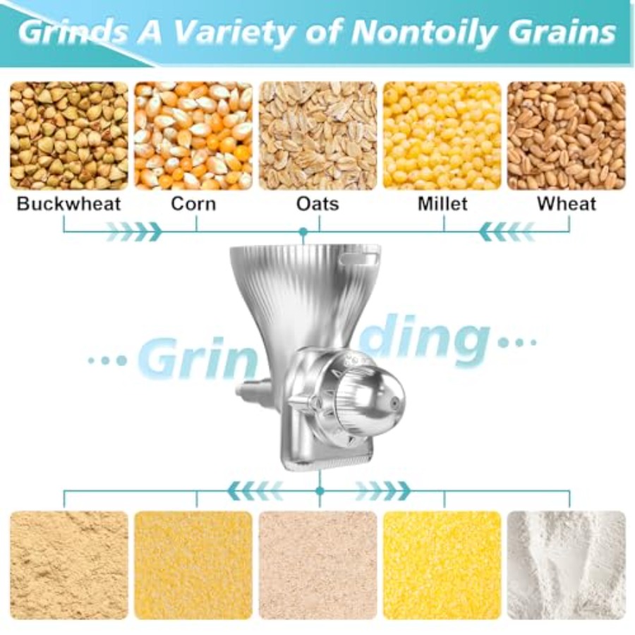 Grain Mill Attachment for  Sta - Grain Mill Grinder บทวิจารณ์และราคา