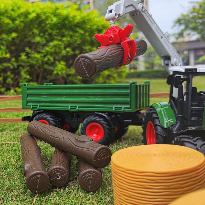 Farm TractorModel Car  with Tr - Agriculture Farming For Kids บทวิจารณ์และราคา