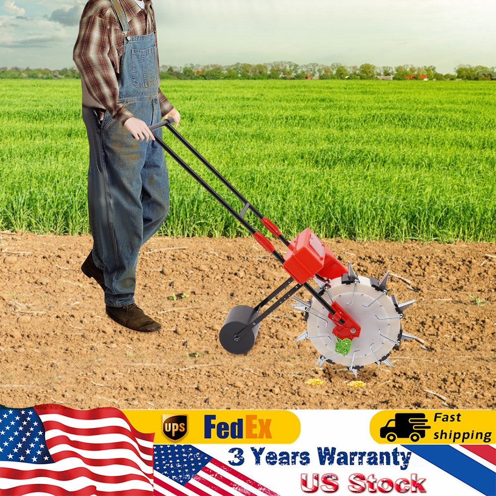 Hand-Push Roller Seeder, Metal - Manual Seeder Hand บทวิจารณ์และราคา