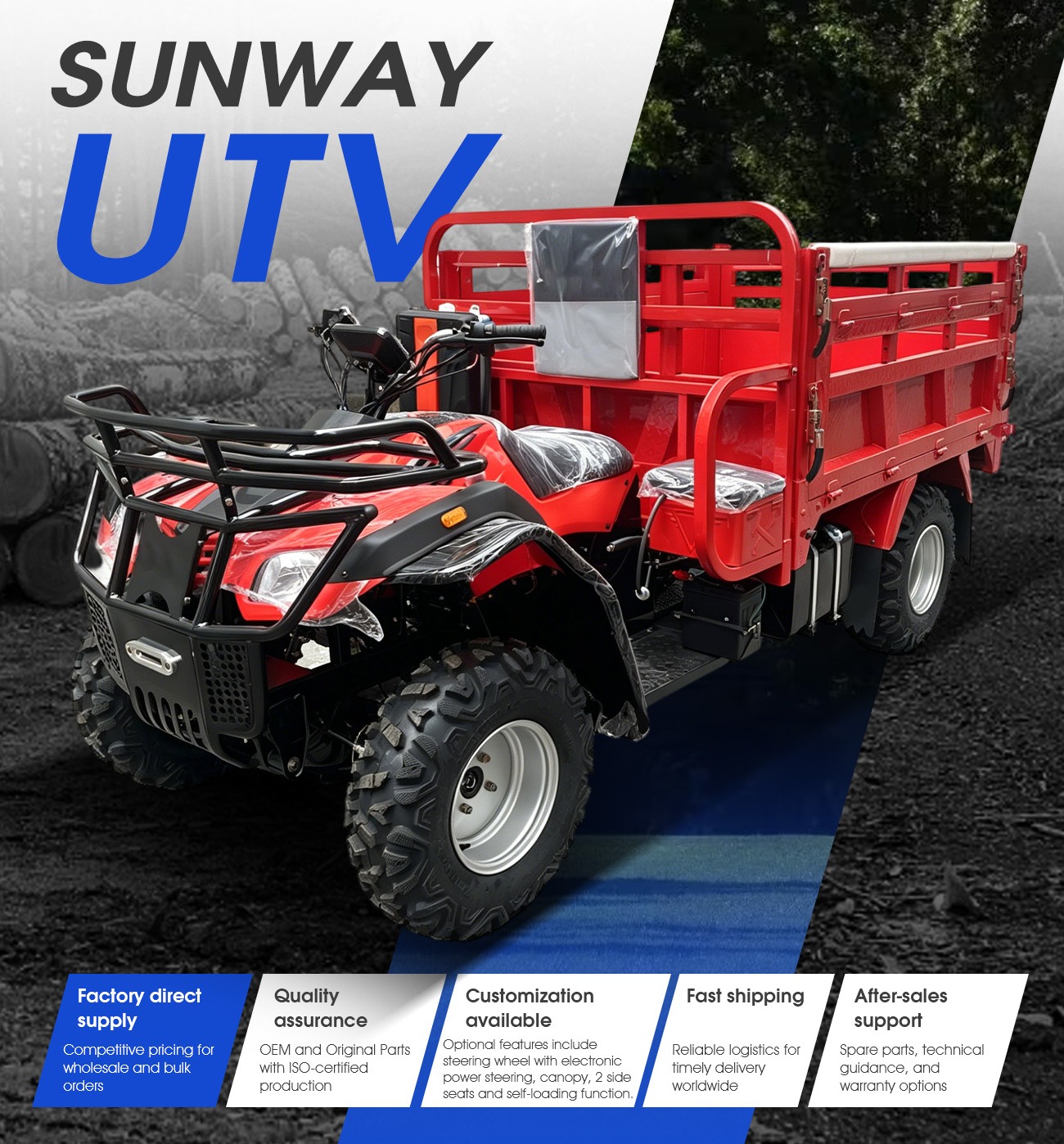 OEM 250cc Electric Start Farm  - Agriculture Farming Work บทวิจารณ์และราคา