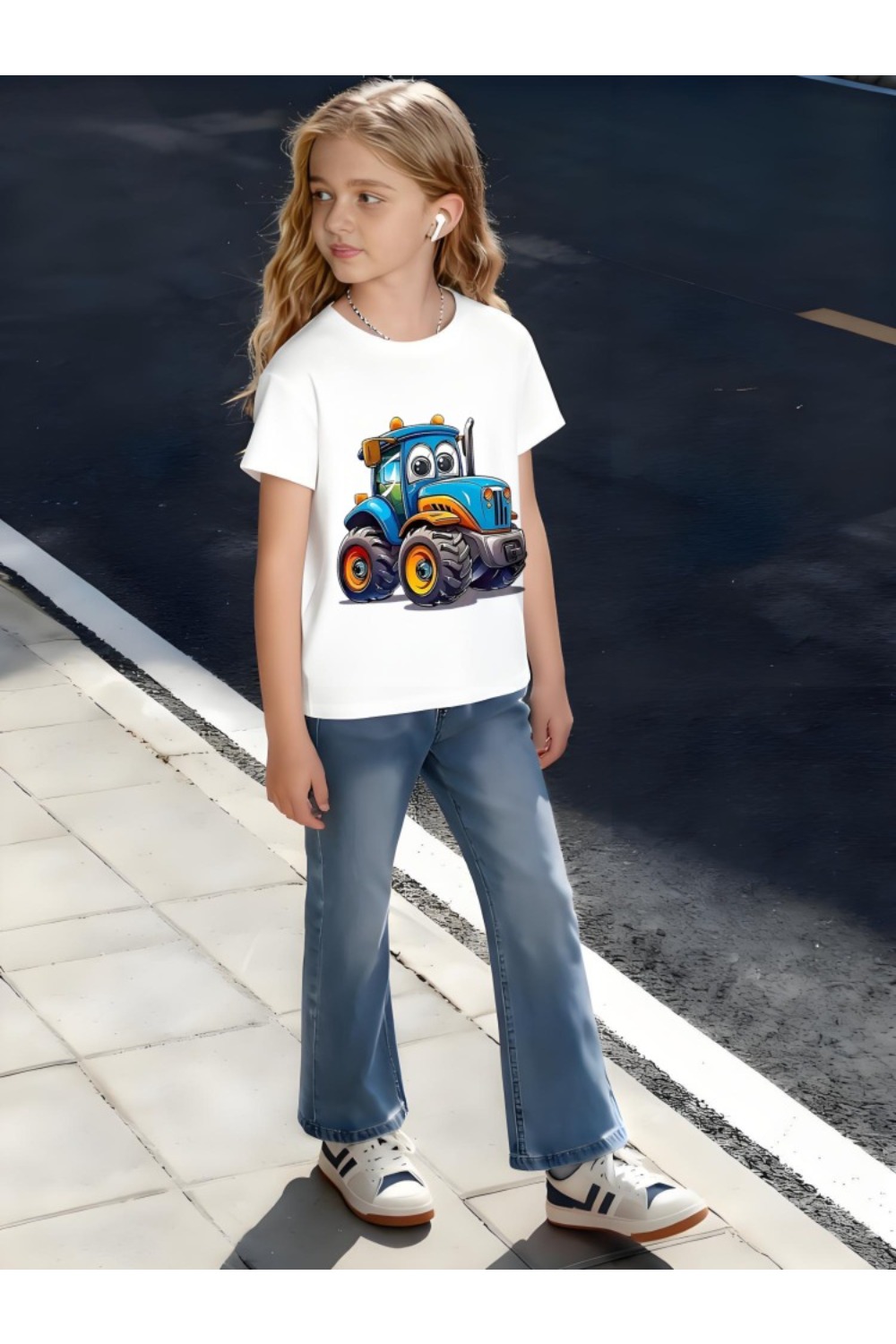​Kids Children's Cotton T-Shir - Agriculture Farming For Kids บทวิจารณ์และราคา