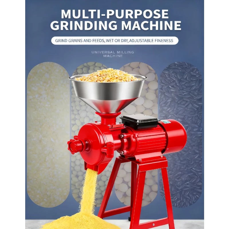 Household Corn Grinder 220 Dry - Grain Mill Grinder บทวิจารณ์และราคา