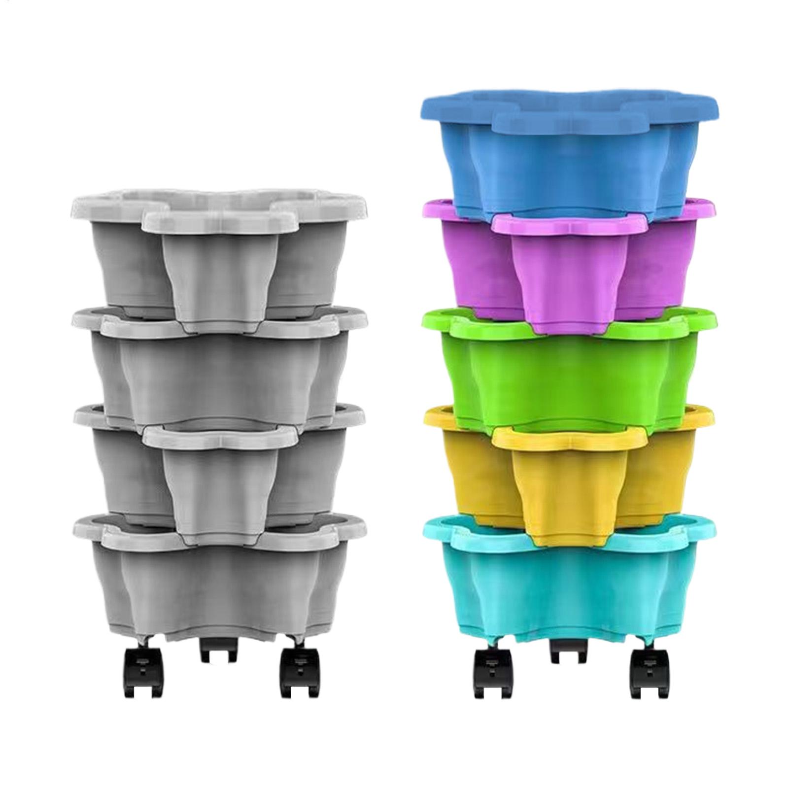 Stackable Plant Tower Strawber - Agriculture Vertical Farming บทวิจารณ์และราคา
