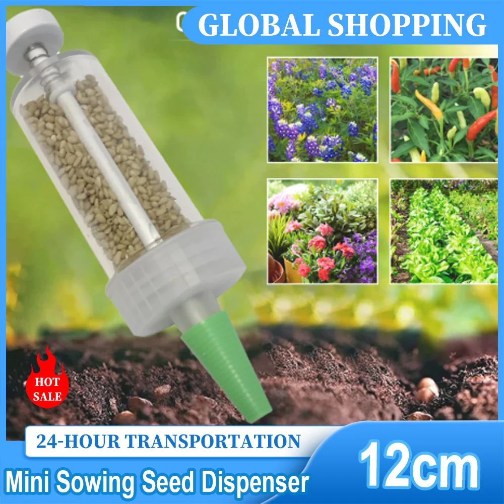 Mini Sowing Seed Dispenser Man - Manual Seeder Hand บทวิจารณ์และราคา