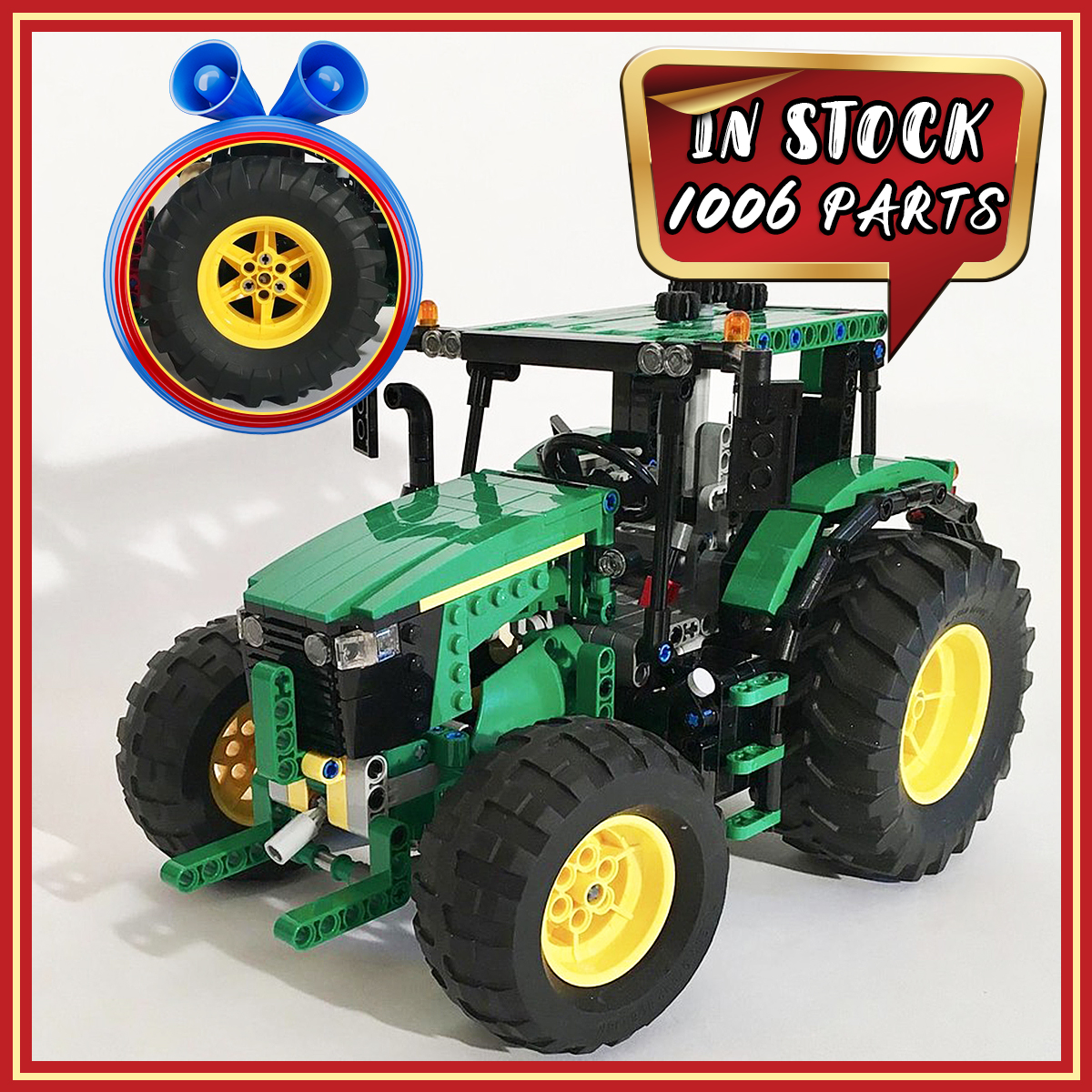 Heavy-Duty Farm Tractor & Trai - Agriculture Farming Kit บทวิจารณ์และราคา