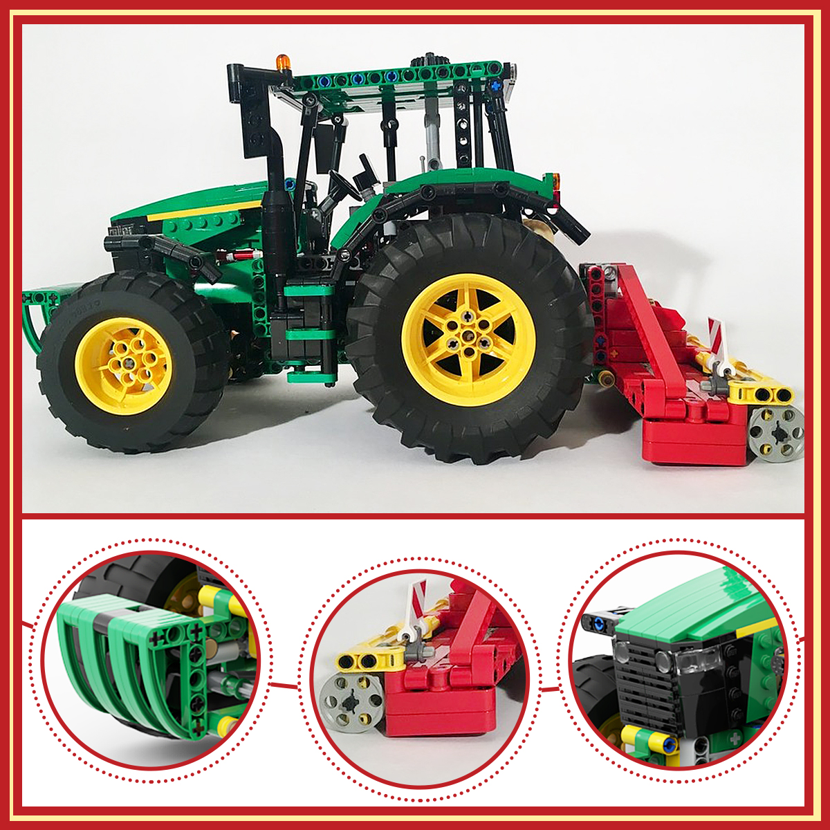 Heavy-Duty Farm Tractor & Trai - Agriculture Farming Kit บทวิจารณ์และราคา