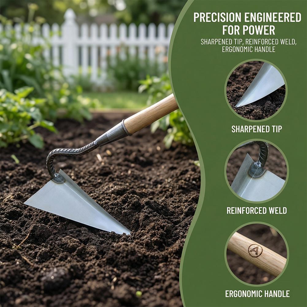 Triangle Furrow Hoe High Carbo - Farming Agriculture Land บทวิจารณ์และราคา