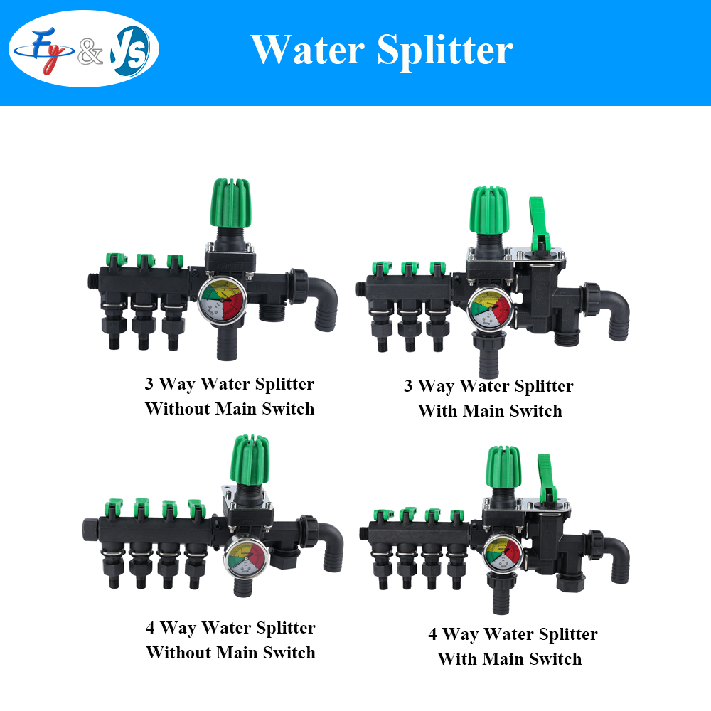 3/4 Way Water Splitter Valve A - Agriculture Farming Kit บทวิจารณ์และราคา