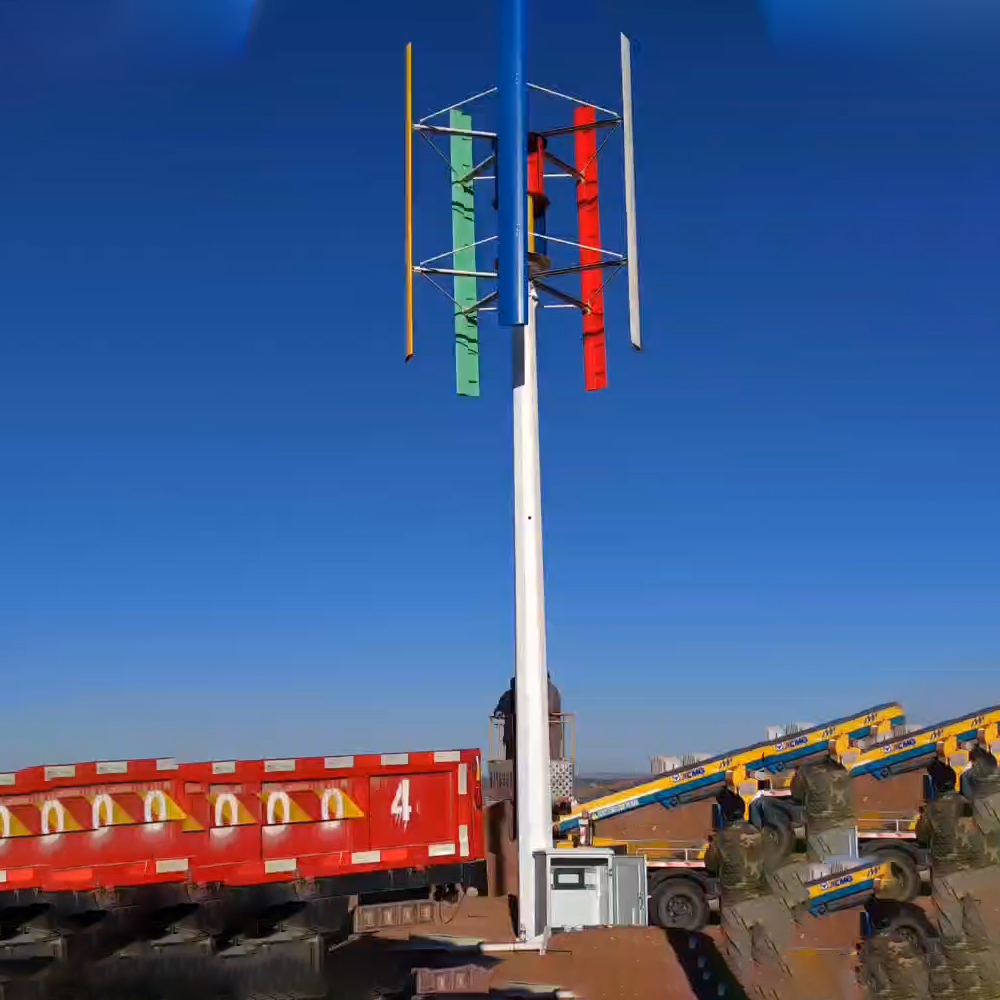 80KW Vertical Wind Turbine Win - Agriculture Vertical Farming บทวิจารณ์และราคา