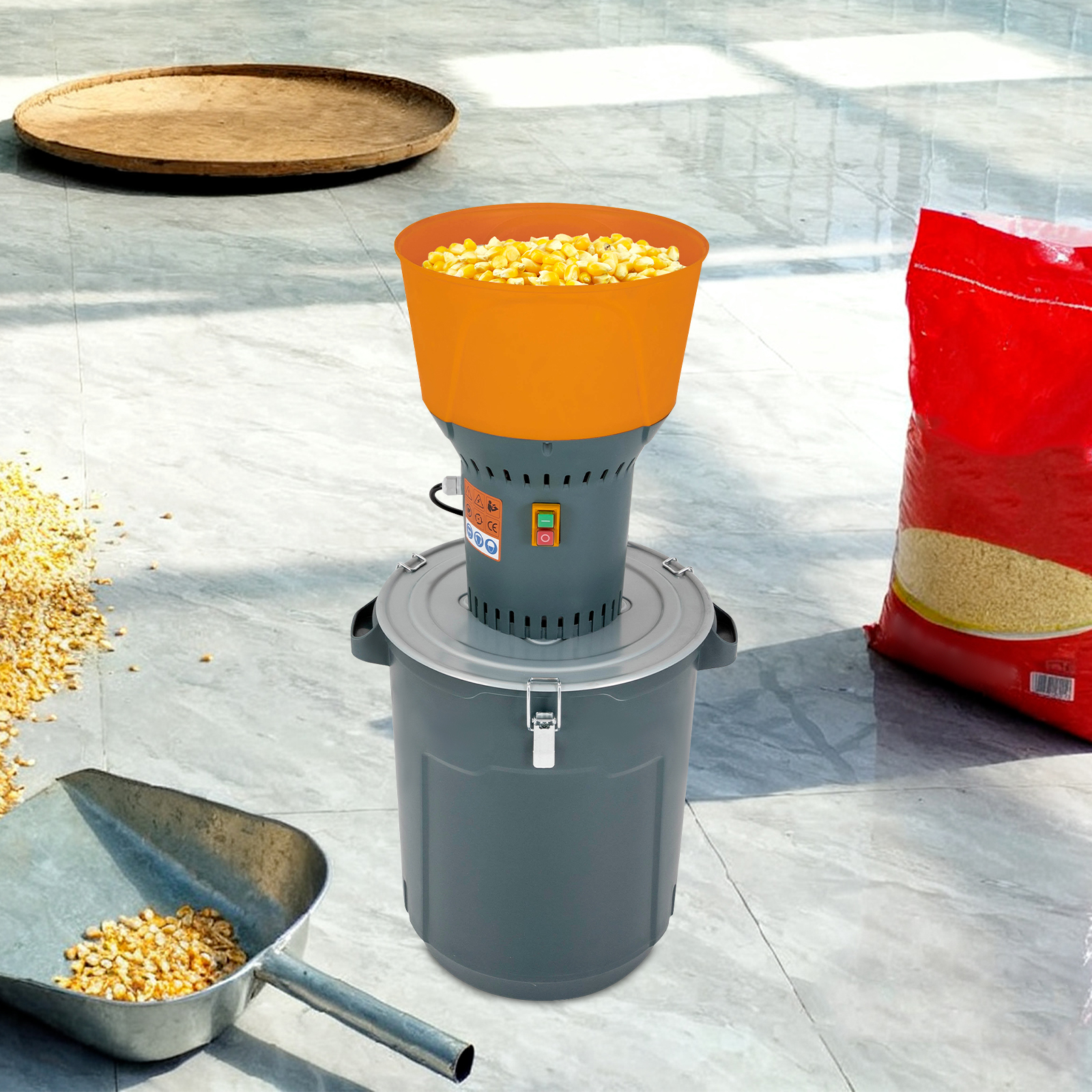 13.2 Gallons (50L) Electric Gr - Grain Mill Grinder บทวิจารณ์และราคา