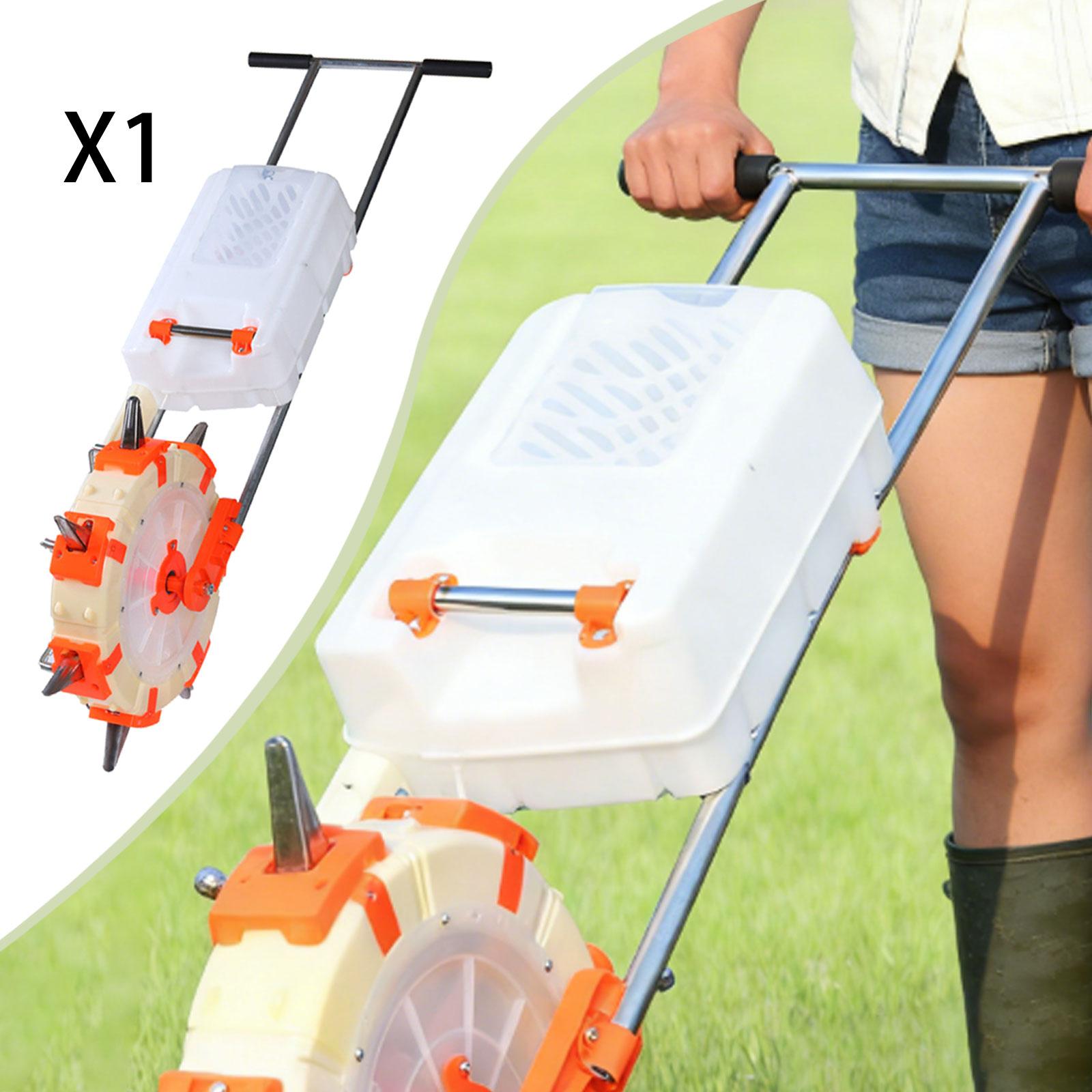 Hand Push Seeder Fertilizer, C - Manual Seeder Hand บทวิจารณ์และราคา