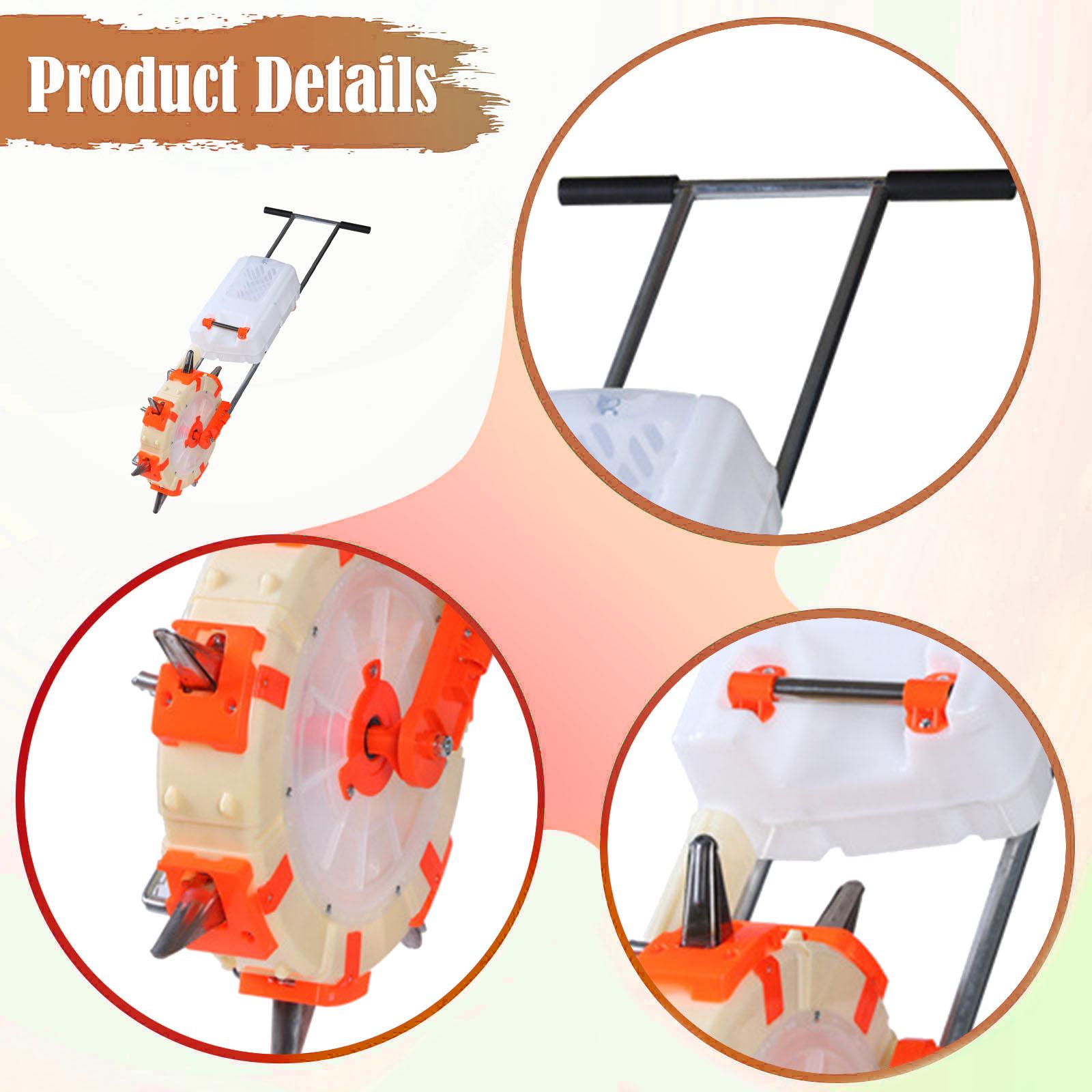 Hand Push Seeder Fertilizer, C - Manual Seeder Hand บทวิจารณ์และราคา