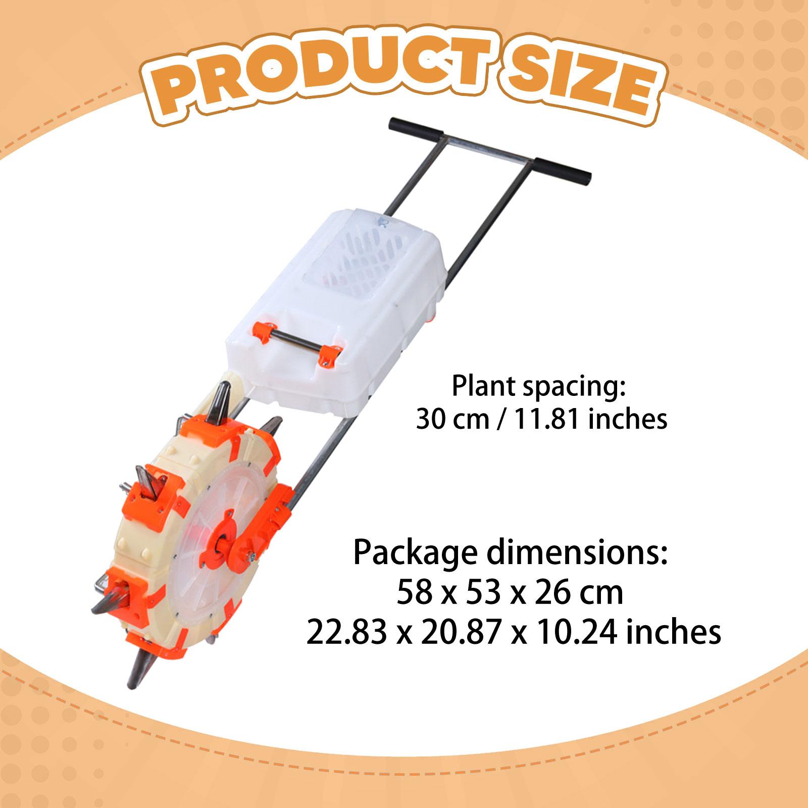 Hand Push Seeder Fertilizer, C - Manual Seeder Hand บทวิจารณ์และราคา