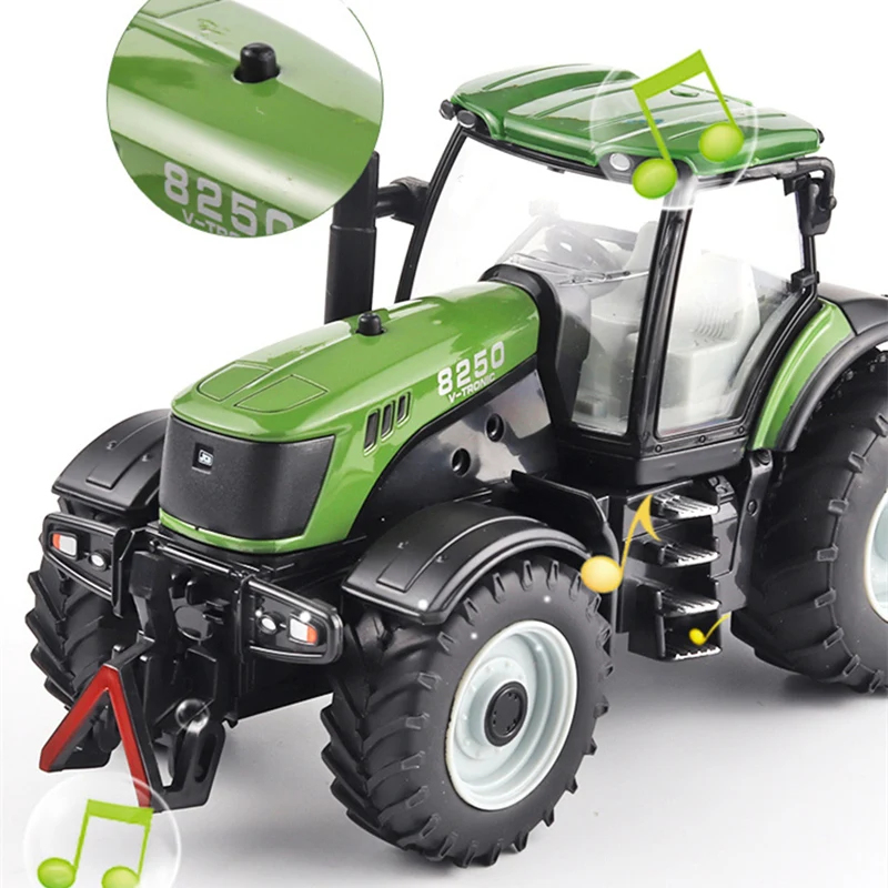 Alloy Tractor Model Diecast Me - Agriculture Farming For Kids บทวิจารณ์และราคา