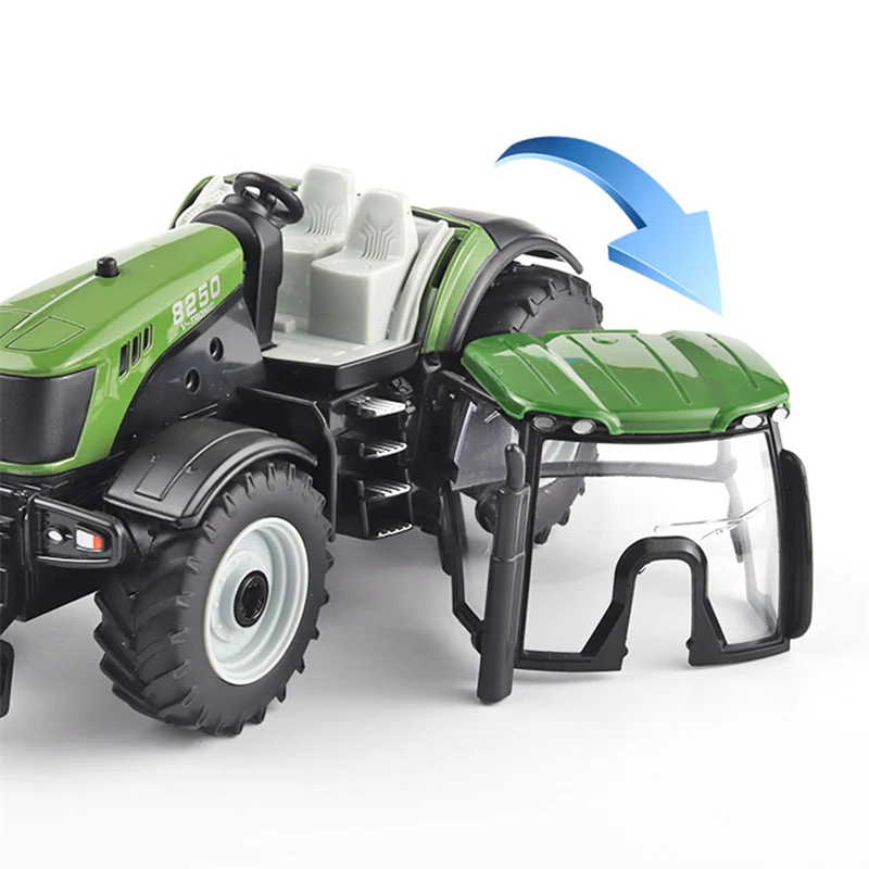 Alloy Tractor Model Diecast Me - Agriculture Farming For Kids บทวิจารณ์และราคา