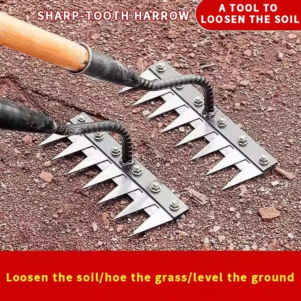 Garden Hoe Weeding Tool 5/6/7/ - Agriculture Farming Vegetables บทวิจารณ์และราคา