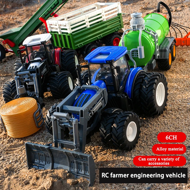 1/24 RC Tractor Trailer Truck  - Agriculture Farming For Kids บทวิจารณ์และราคา