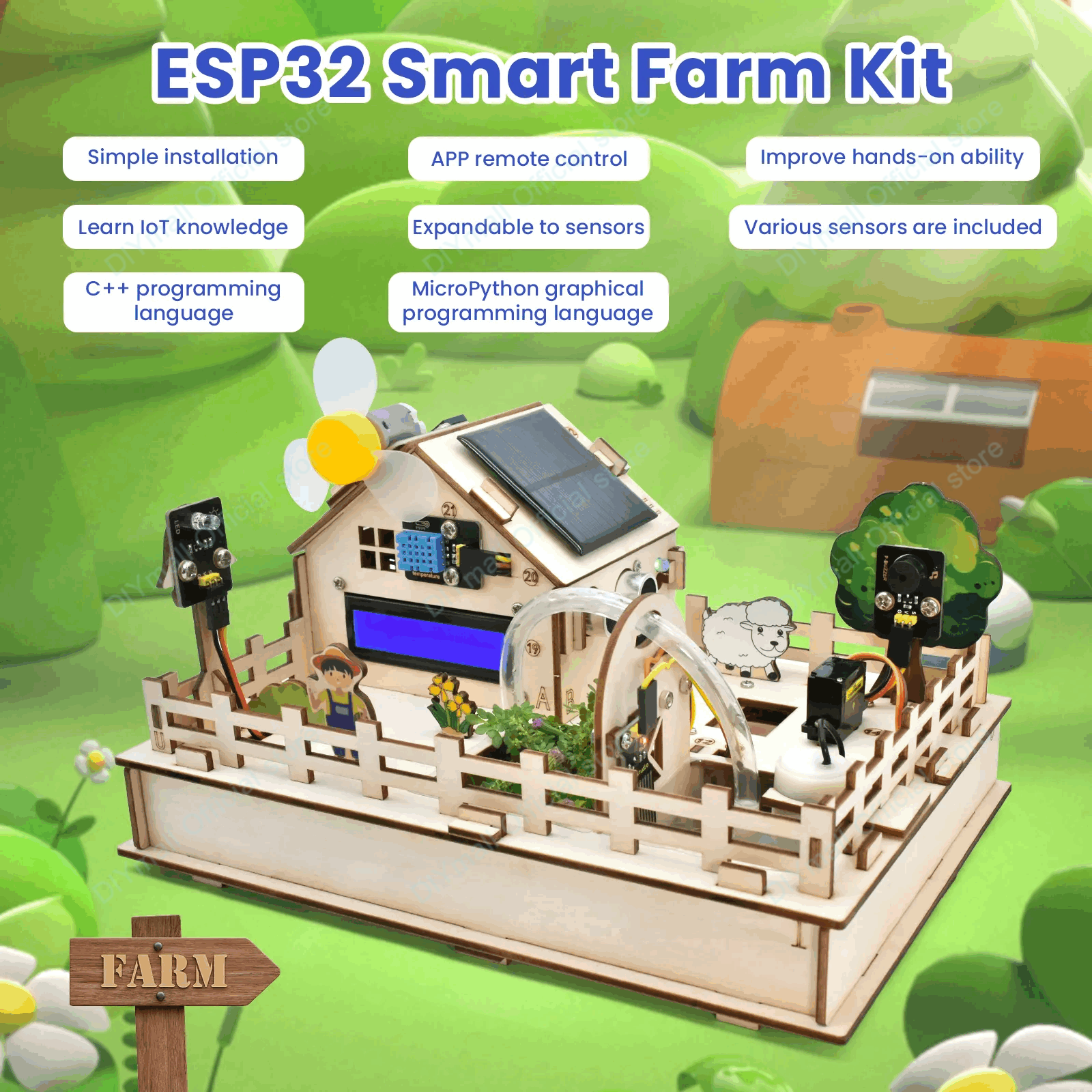 Keyestudio Smart Farm IoT Star - Agriculture Farming Kit บทวิจารณ์และราคา