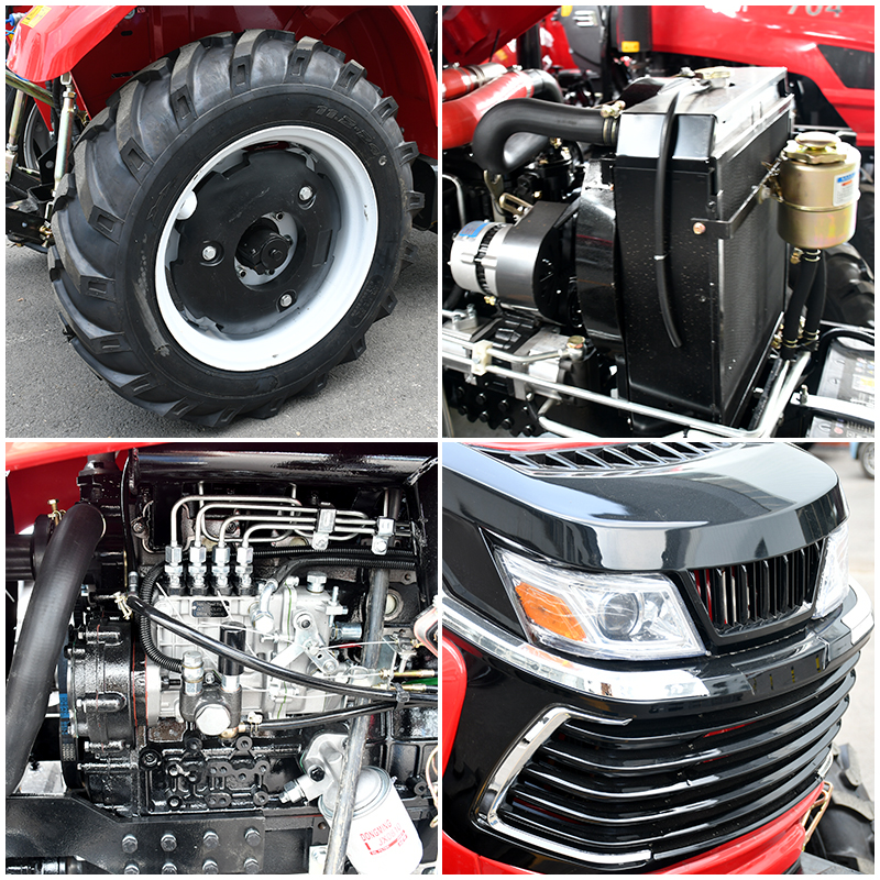 Mini Farm Tractor with 70HP 4W - Farming Pump For Agriculture บทวิจารณ์และราคา