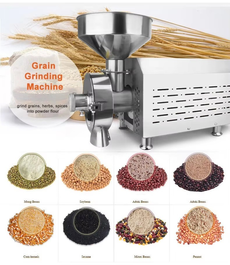 50-300 Mesh Commercial Micron  - Grain Mill Grinder บทวิจารณ์และราคา