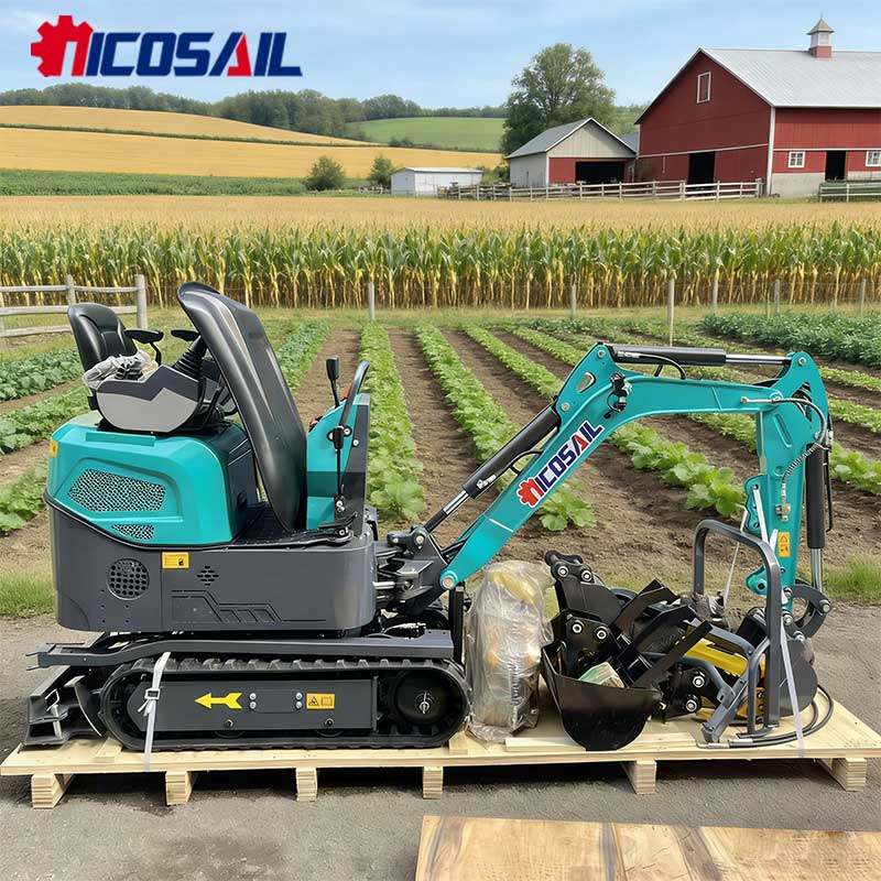 1 Ton Zero Tail Swing Mini Exc - Farming Zero บทวิจารณ์และราคา