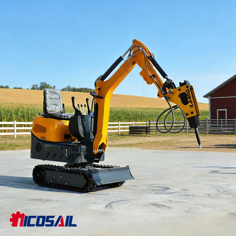 1 Ton Zero Tail Swing Mini Exc - Farming Zero บทวิจารณ์และราคา