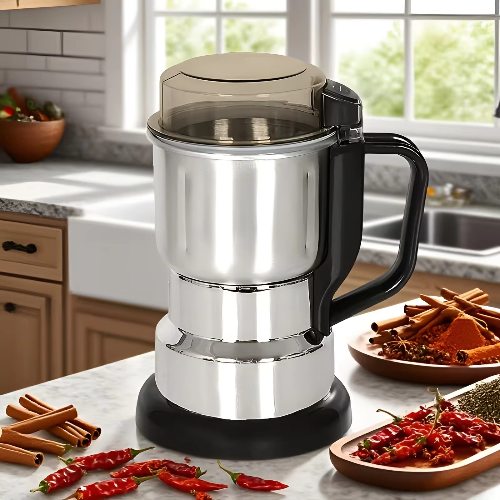 Multi-functional Electric Grin - Grain Mill Grinder บทวิจารณ์และราคา