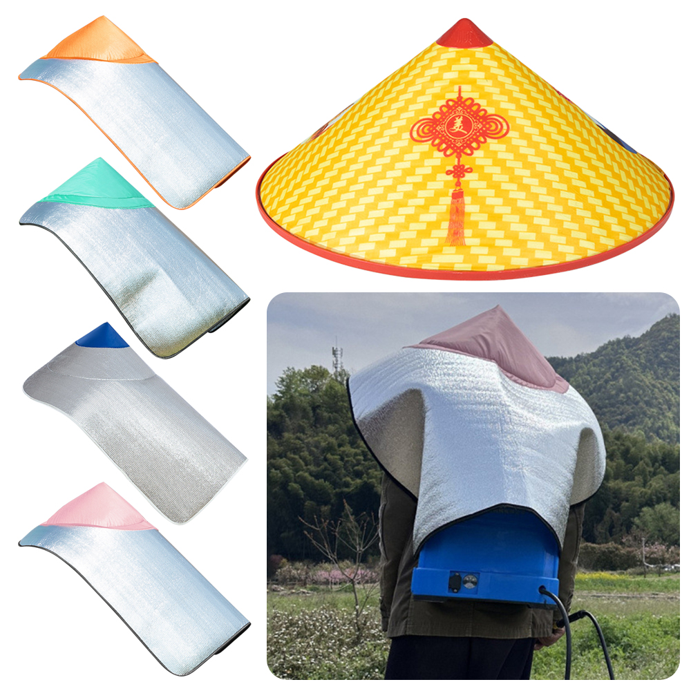 Heat Insulation Sun Hats Cloak - Agriculture Farming Work บทวิจารณ์และราคา