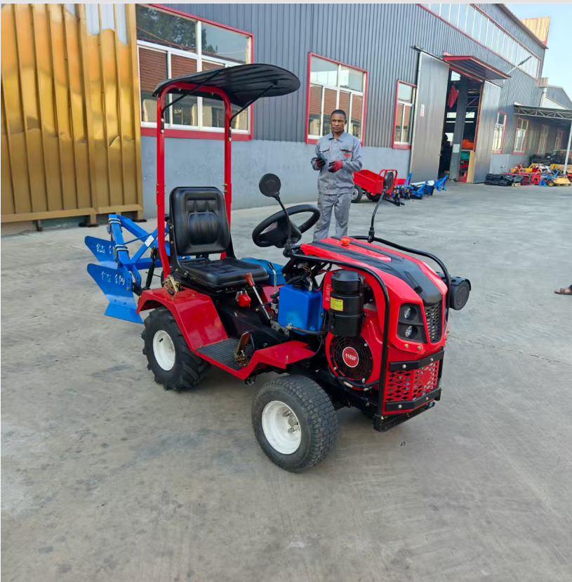 Mini Wheeled Tractor 2WD 4WD 2 - Farming Pump For Agriculture บทวิจารณ์และราคา