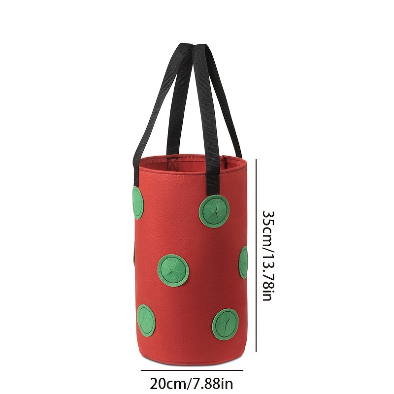 1Pc Hanging Planting Bag Straw - Agriculture Vertical Farming บทวิจารณ์และราคา